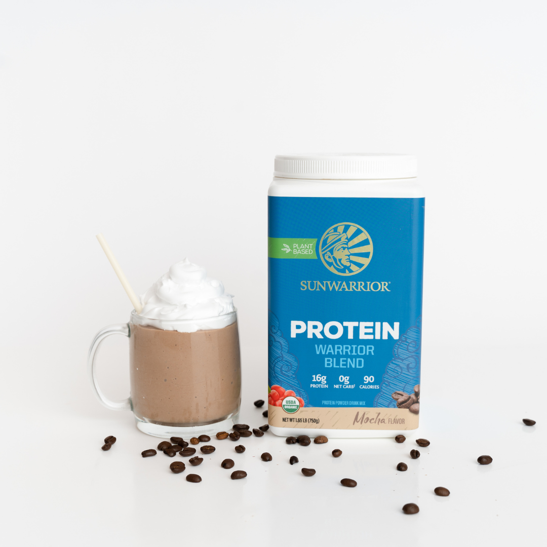 Sunwarrior - Wholesale Protein/Superfood Powder - Warrior Blend Mocha Protein - Pea Protein Powder11