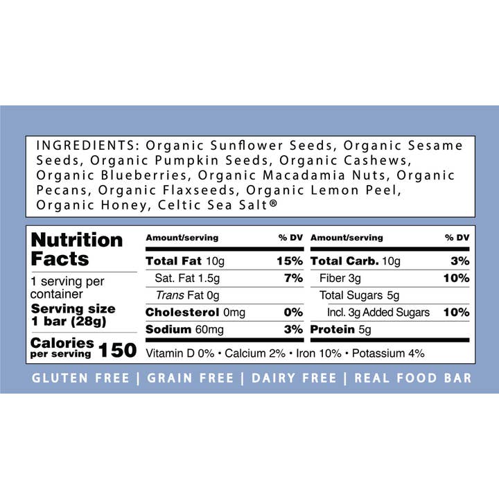 Raw Crunch® - Wholesale Snack Bar - Raw Crunch® - Organic Mixed Box - 12 bars