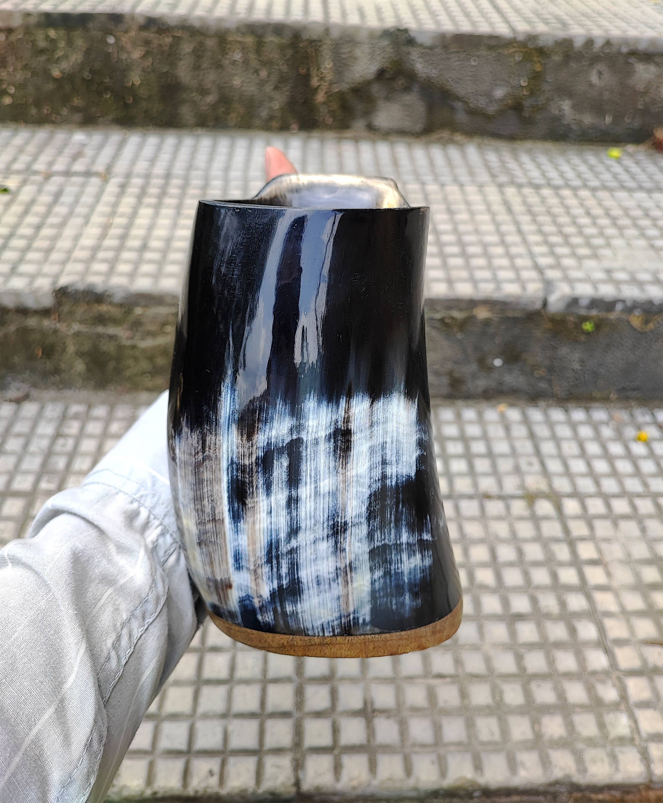 Billion Brothers - Wholesale Drinking Glass/Cup - Viking Horn Mugs Tankards Horn Cups Ale Mead Beer Mugs Large12