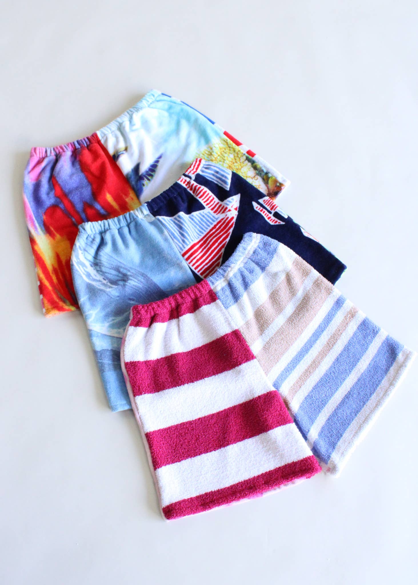 American Recycled Clothing - Wholesale Shorts - Women's - Towel Short Bundle3