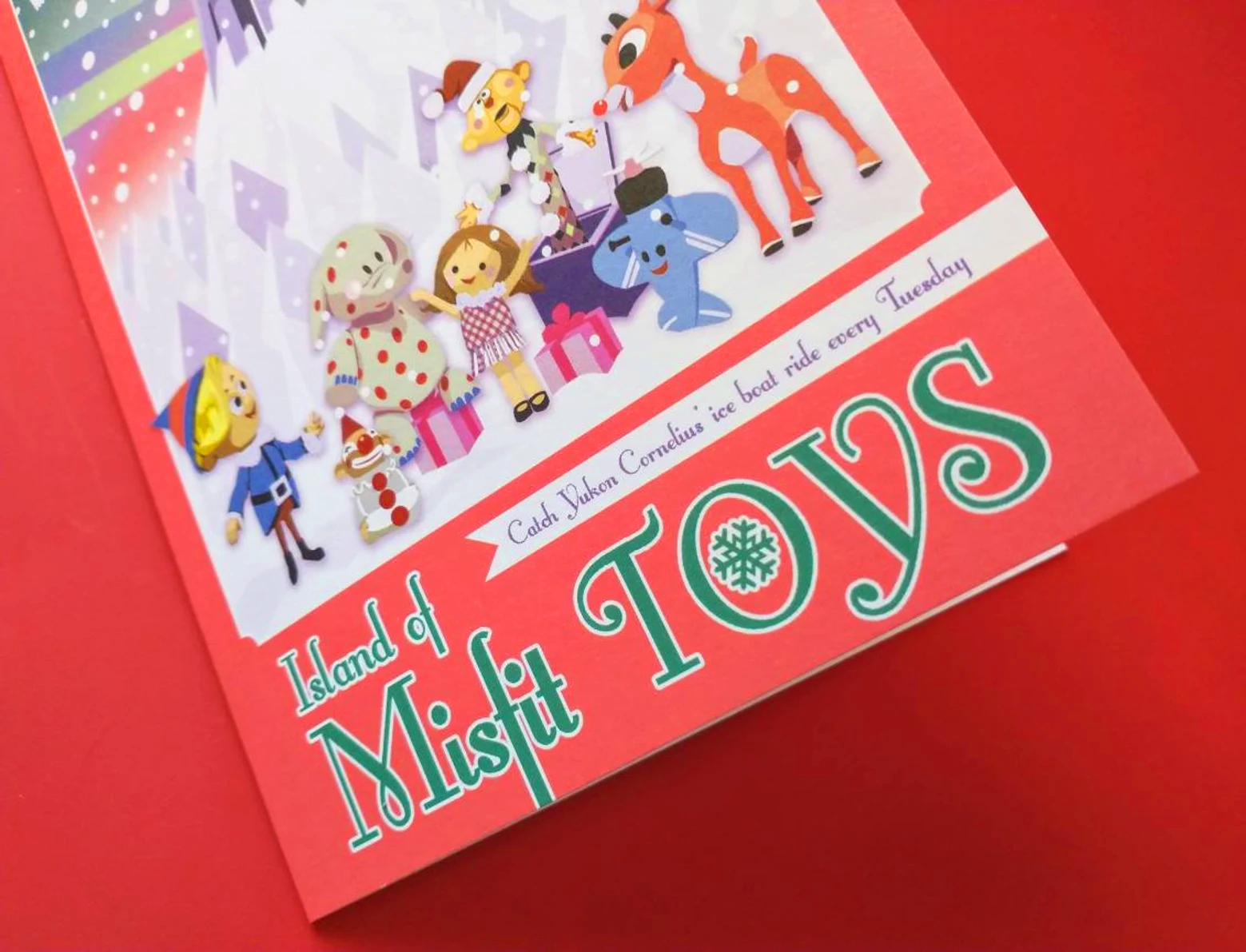 BoyPilot Goods - Wholesale Christmas Card - Misfit Toys Card - Rudolph Nostalgic Christmas Card1