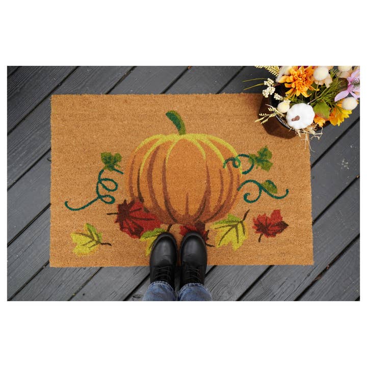 Calloway Mills - Wholesale Door Mat - Fall Nature's Bounty Doormat2