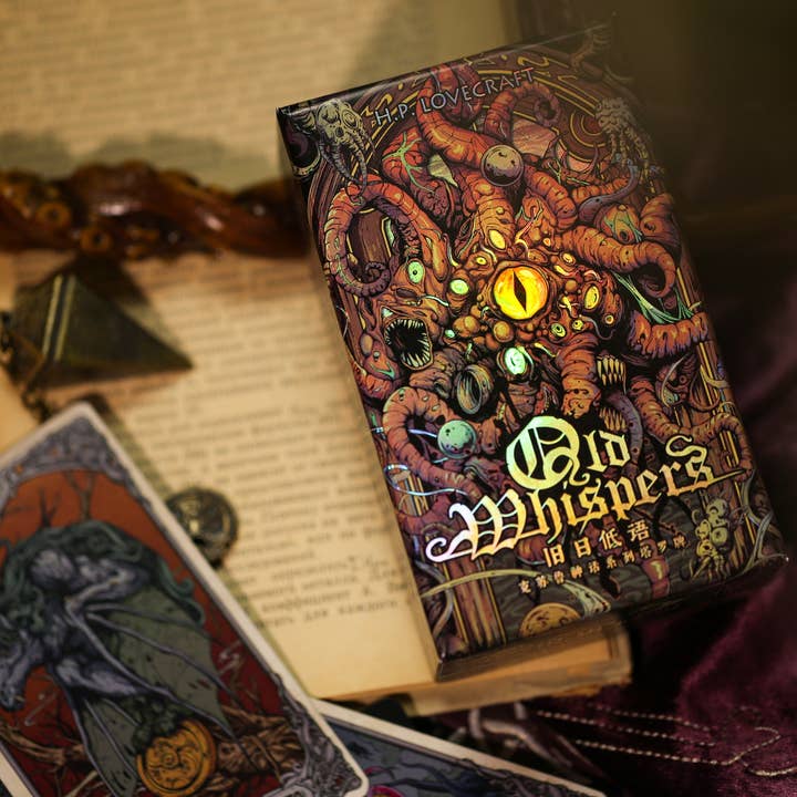 Vermilion Collection – wholesale Tarot cards – Cthulhu Mythos Comicology (Old Whispers) Tarot14