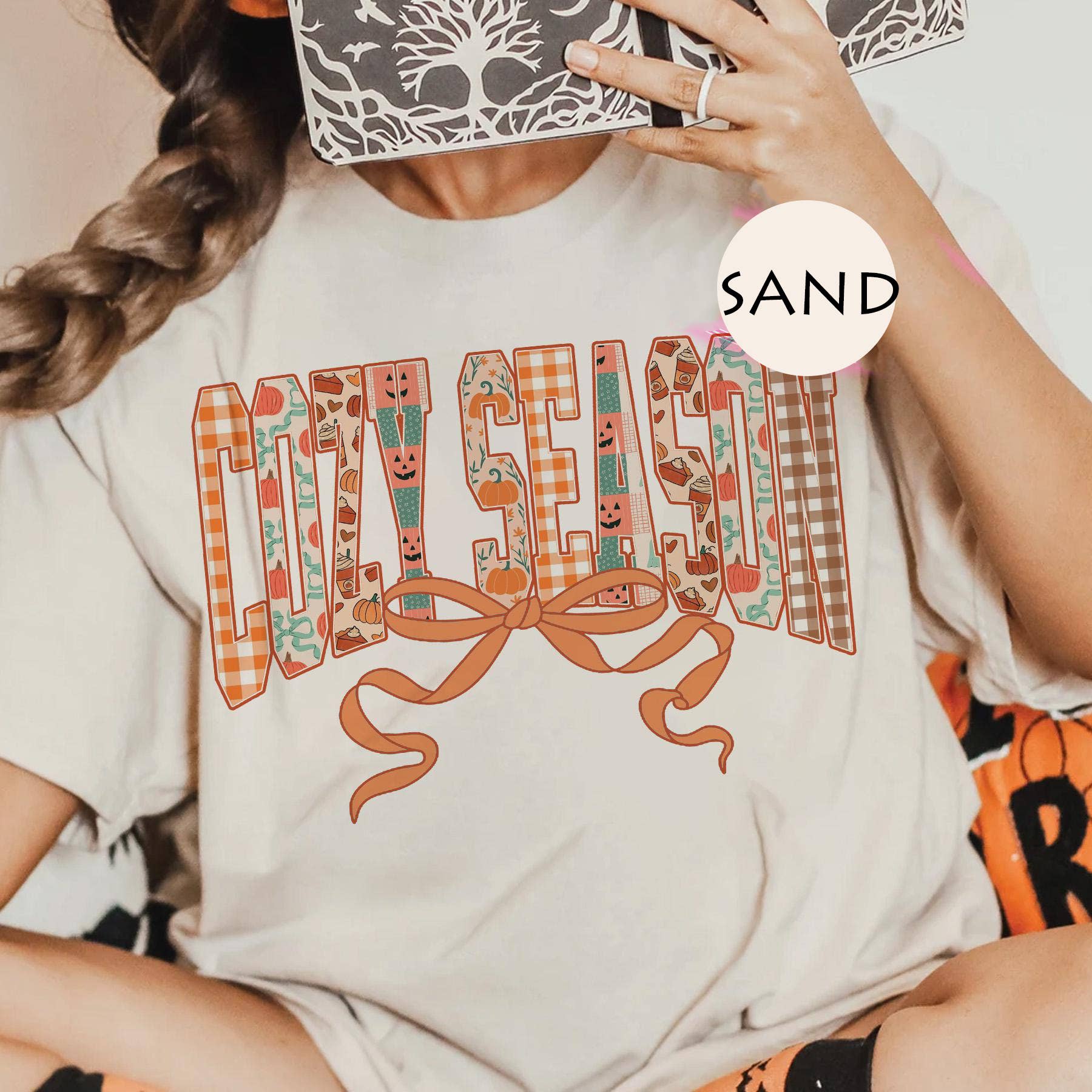 DLT Ecommerce – wholesale Graphic sweatshirt – Women’s – Coquette Fall Shirt, Cozy Season Sweater, Pumpkin Spice Tee2