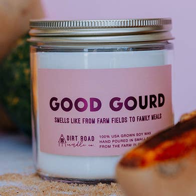 Good Gourd Candle for wholesale by Dirt Road Candle Co
