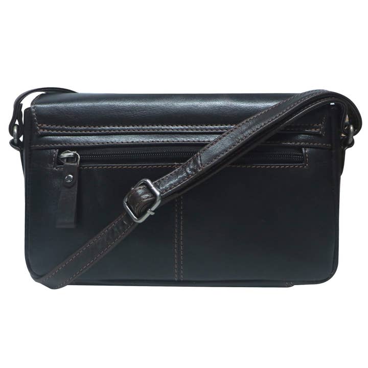 Greenwood – wholesale Crossbody bag – Women's – Birgit Women's Crossbody Bag Small Brown Leather Bag3