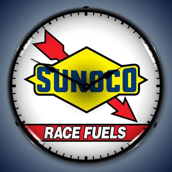 Collectable Sign and Clock LLC. - Wholesale Wall Clock - Sunoco Race Fuel