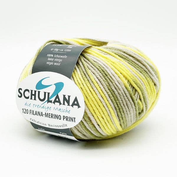 SCHULANA - Wholesale Yarn - 120 Filana merino print wool14