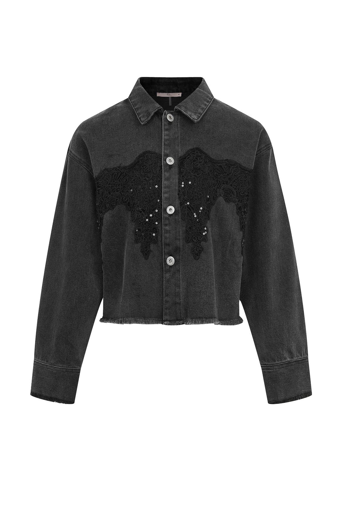 RIVIR - Wholesale Denim Jacket - Women's - Sequin Kissed Denim Jacket3