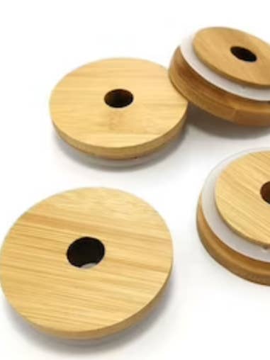 couvercle en bambou pour la vente par judi k designs