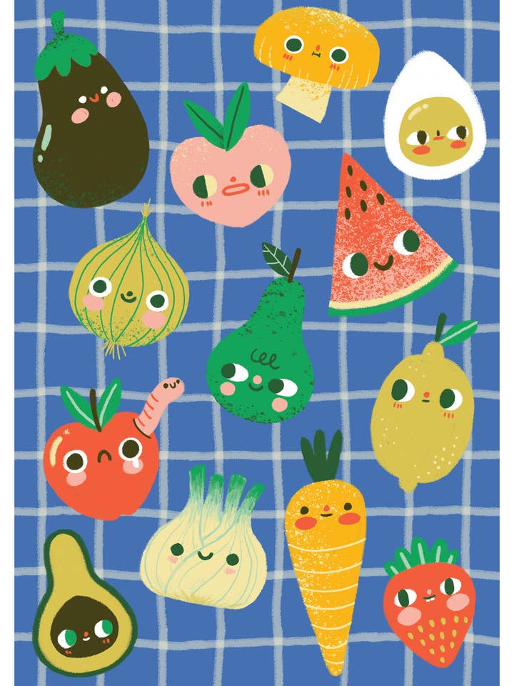 Kitchen Club - A5 Print for wholesale by Hannakin