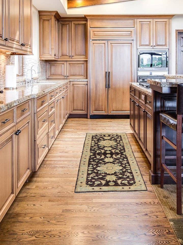 Ziegler tæppe 174x60cm løbetæppe Løber håndbundet for engroshandel hos Zargarrugs