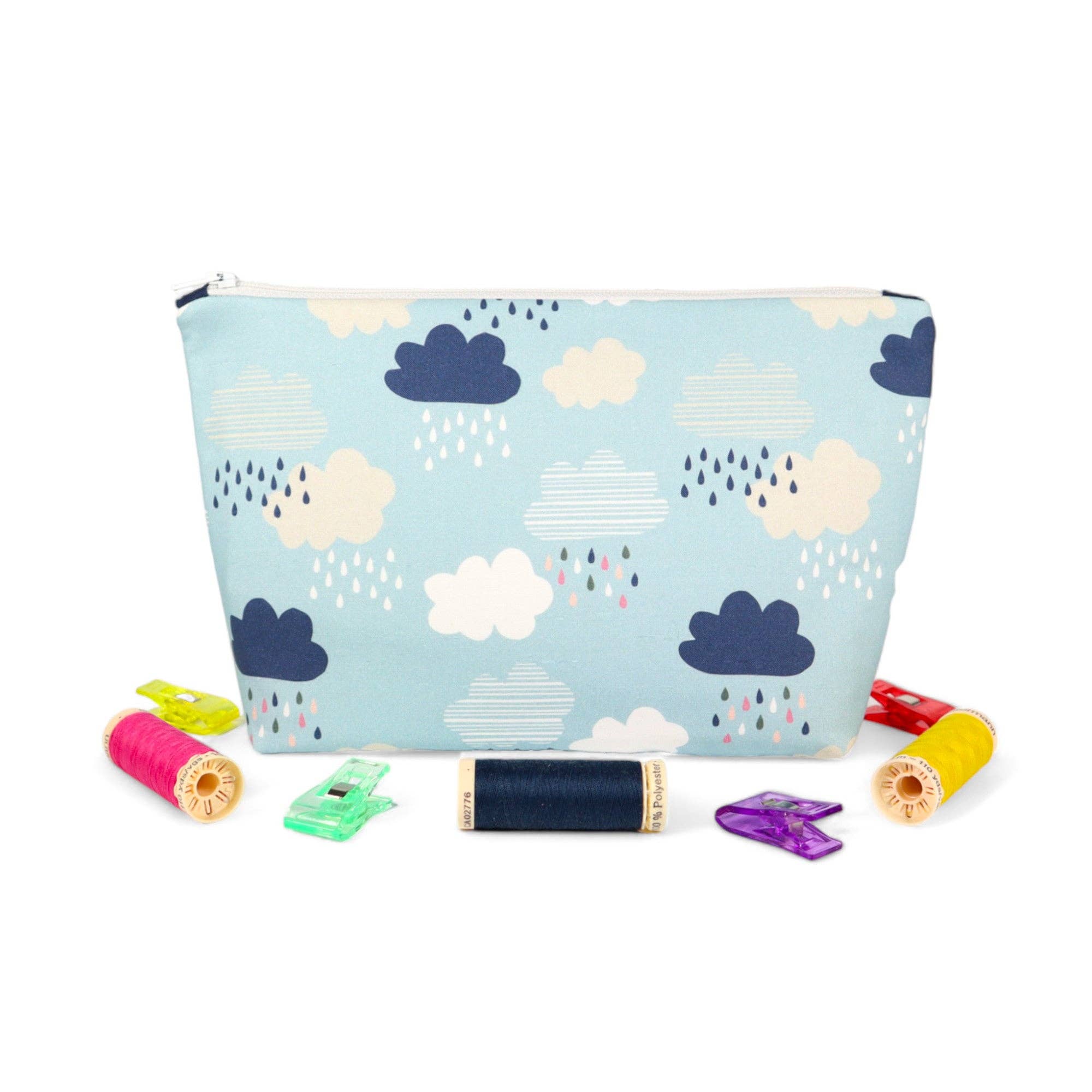 Crosscut Sewing Co. - Wholesale Craft Sewing Kit - Zipper Pouch Sewing Kit - Sewing Project Kit with Fabric for Beginners32