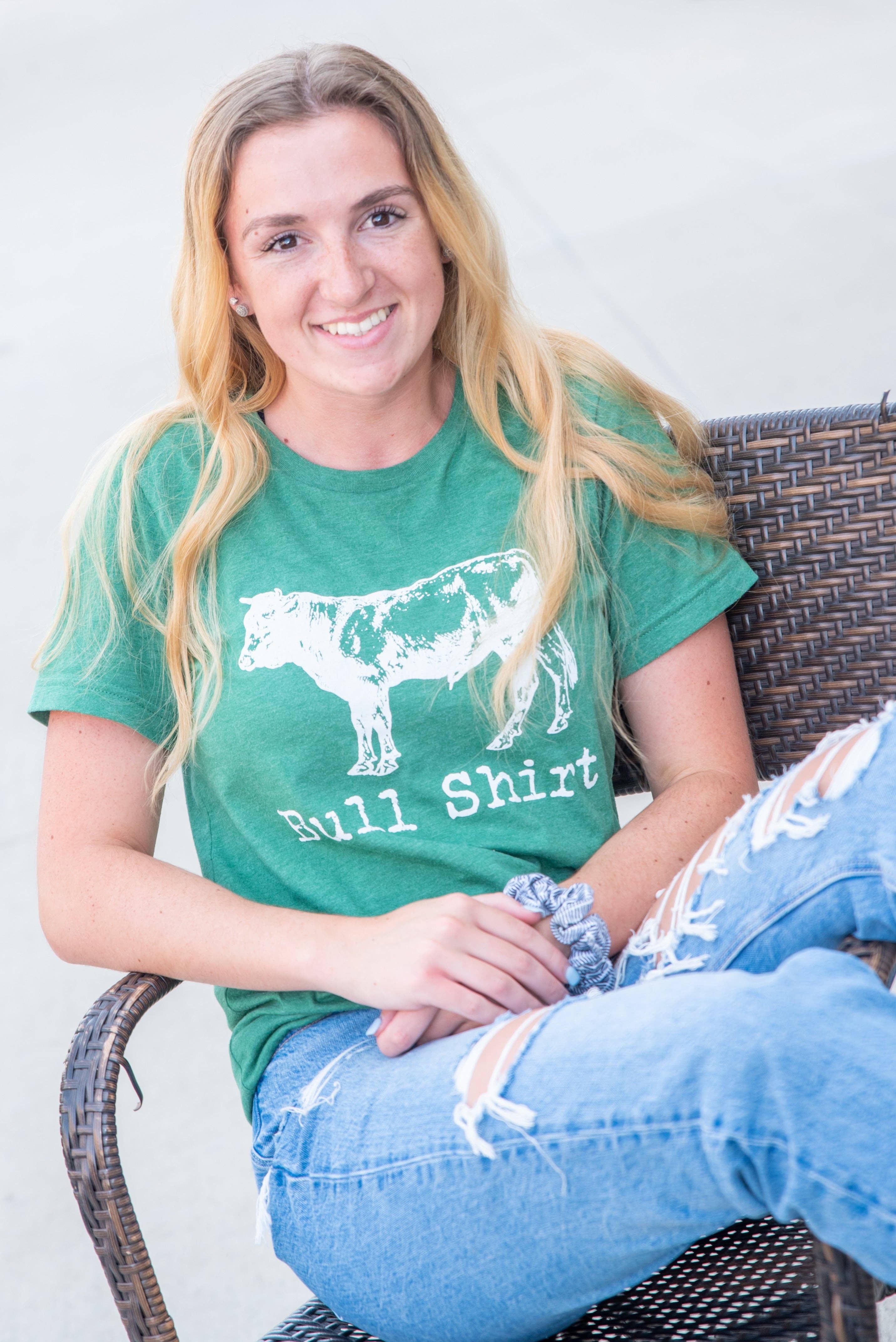 dkhandmade - Wholesale Screen Printed T-Shirt - Women's - BULL SHIRT T-SHIRT