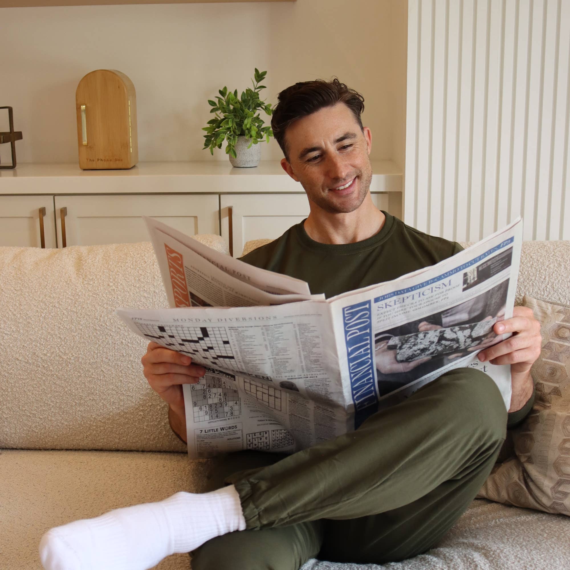 The Phone Box - Wholesale Decorative Box - The Phone Box - Natural Wood5