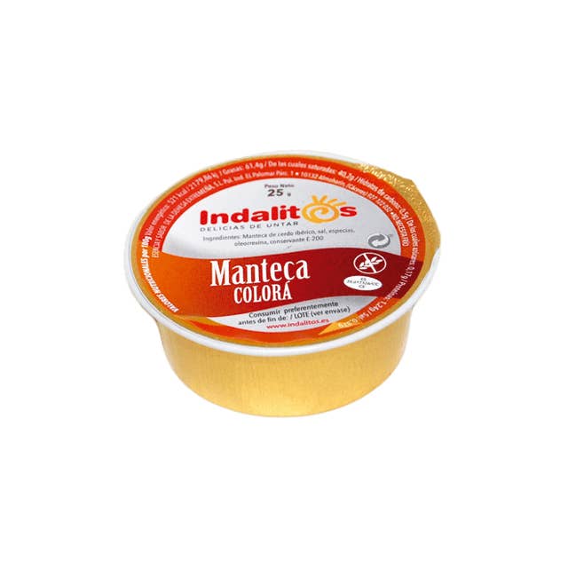 Manteiga Colorá 25Gr por atacado de Indalitos