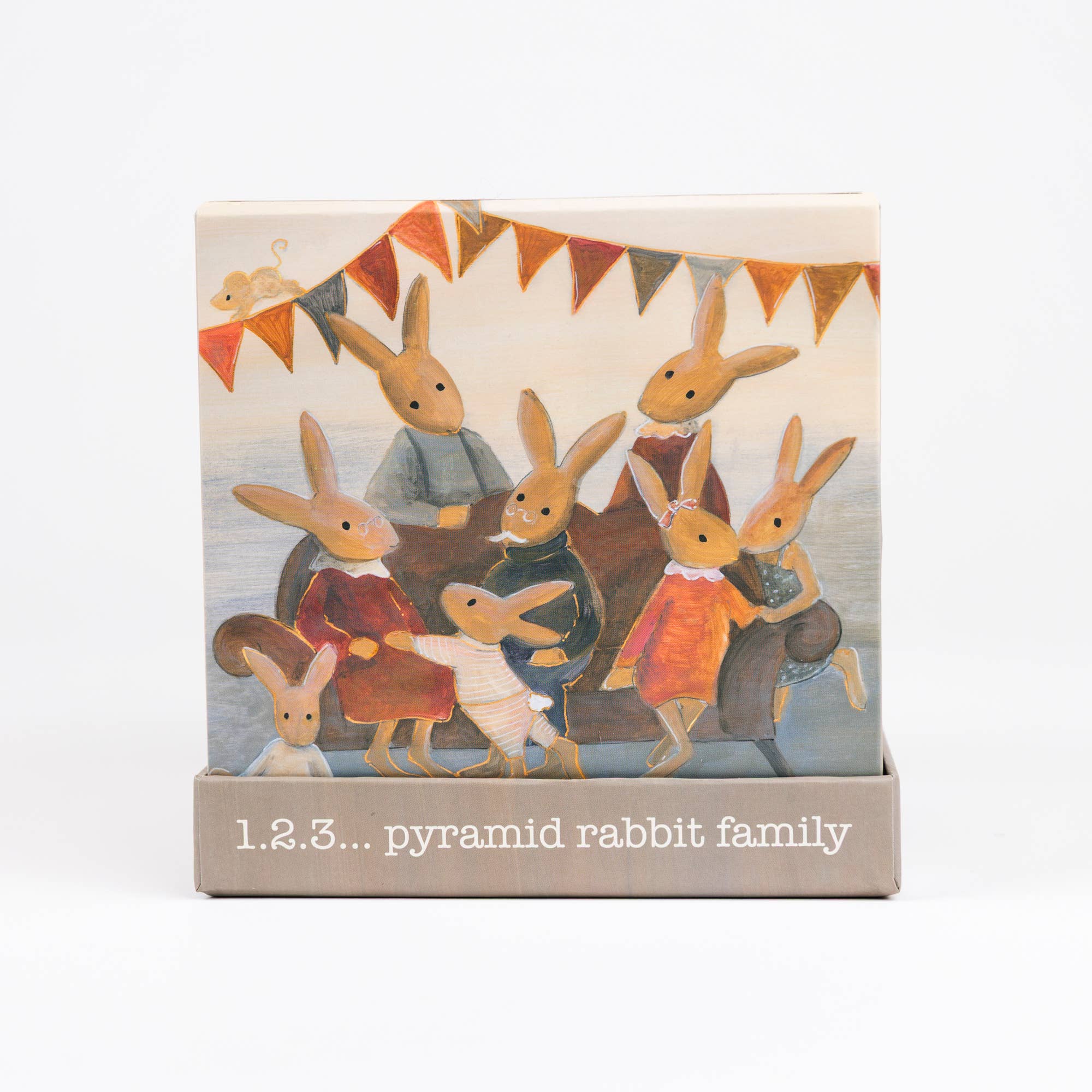 Egmont - Wholesale Stacking Game - Pyramid 1.2.3. Rabbit Family12