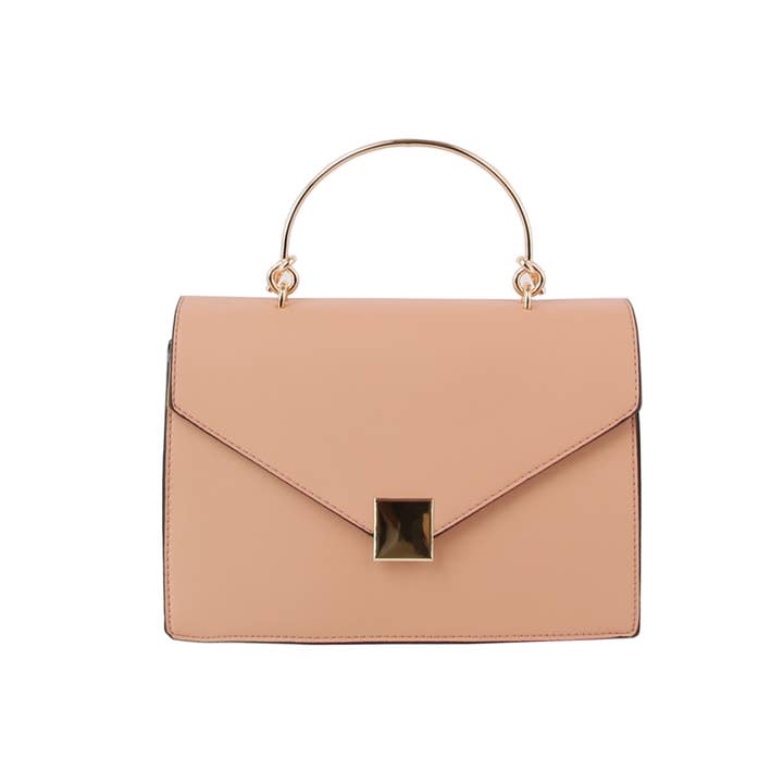 Handbag Factory Corp - Vente Sac à main avec poignée sur le dessus – femme - Sac à bandoulière Top Handle Satchel de taille moyenne2