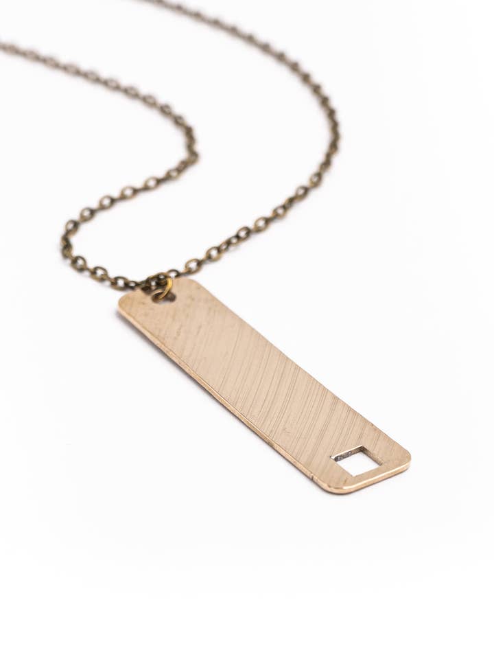 Collier clé de batterie - Collier de cymbale récupérée pour la vente par Full Circle Co.