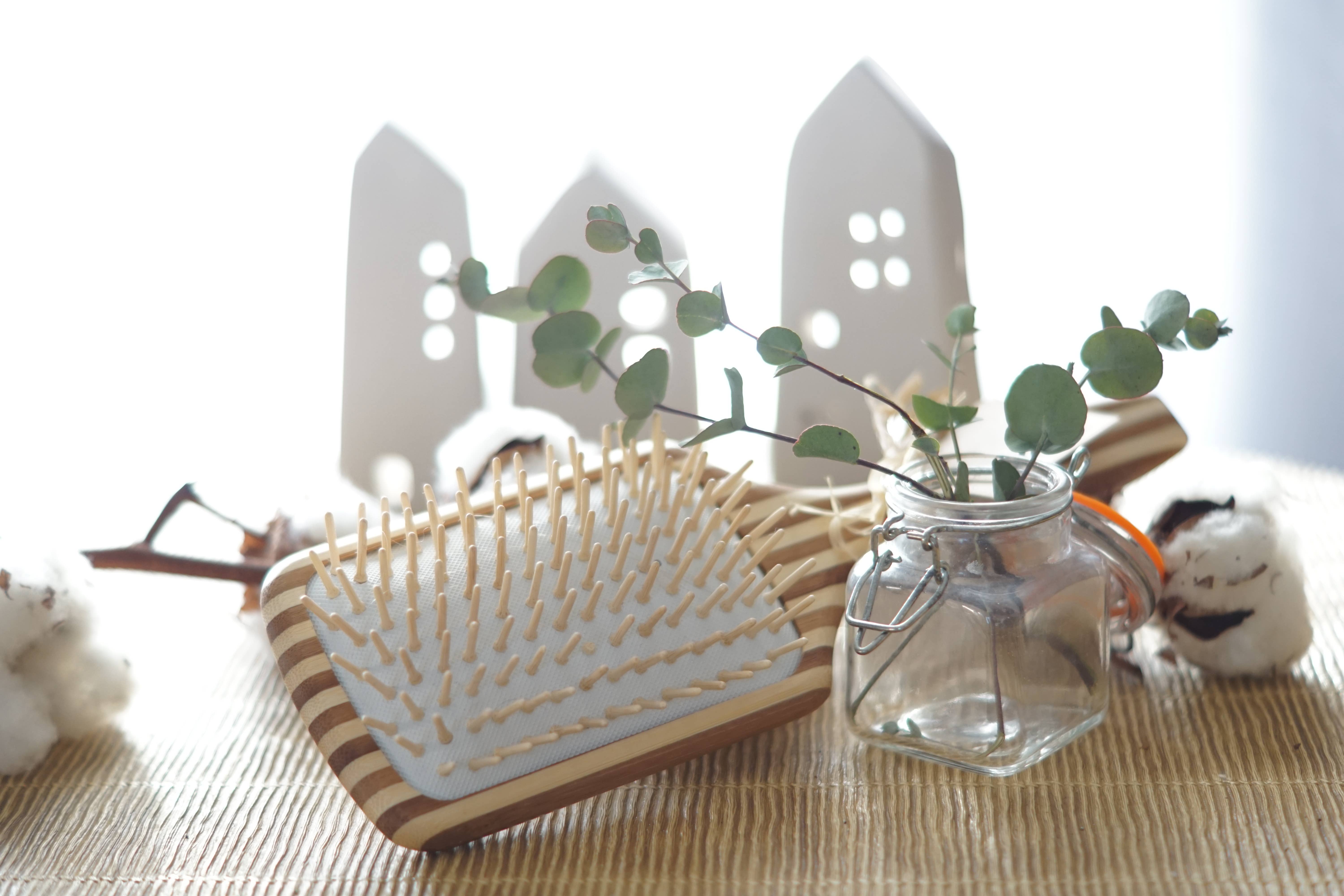 cap bambou - Wholesale Hair Brush/Comb - Bamboo “large” detangling hair brush3