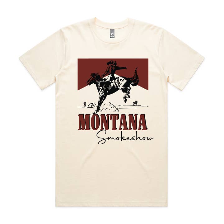 MT Spettacolo di Fumo per la vendita all'ingrosso da parte di Montana Shirt Co.