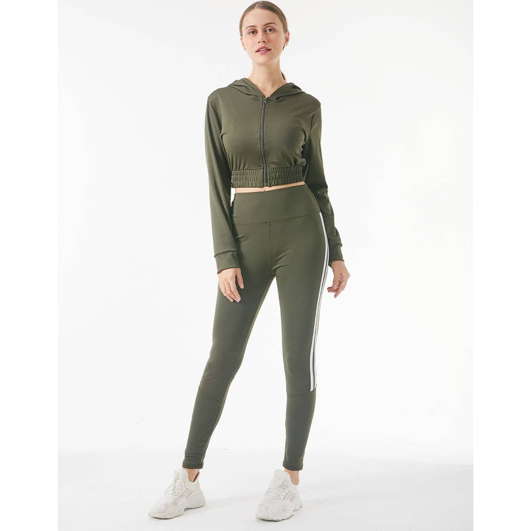 SSImport - Vente Legging de sport/d'intérieur – femme - LEGGING DE YOGA À RAYURES A2068, TAILLES MÉLANGÉES, 12 PIÈCES/ENSEMBLE6