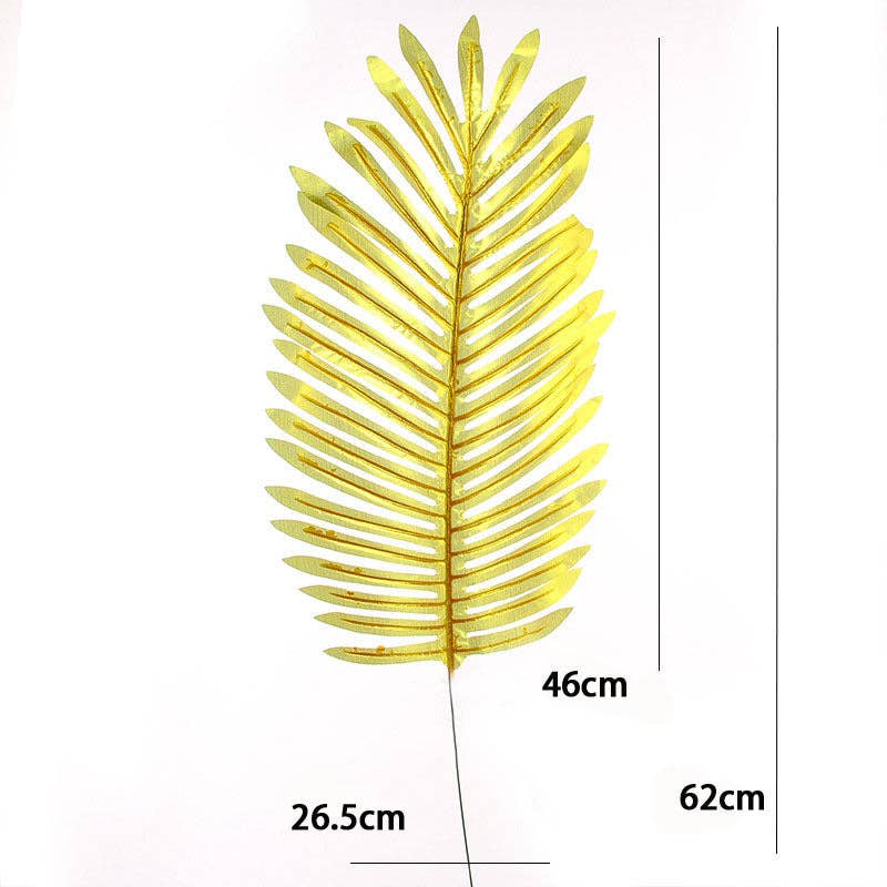 Your Party Box - Vente Décalcomanie – décorations de fête - Feuilles dorées - Ensemble de 111