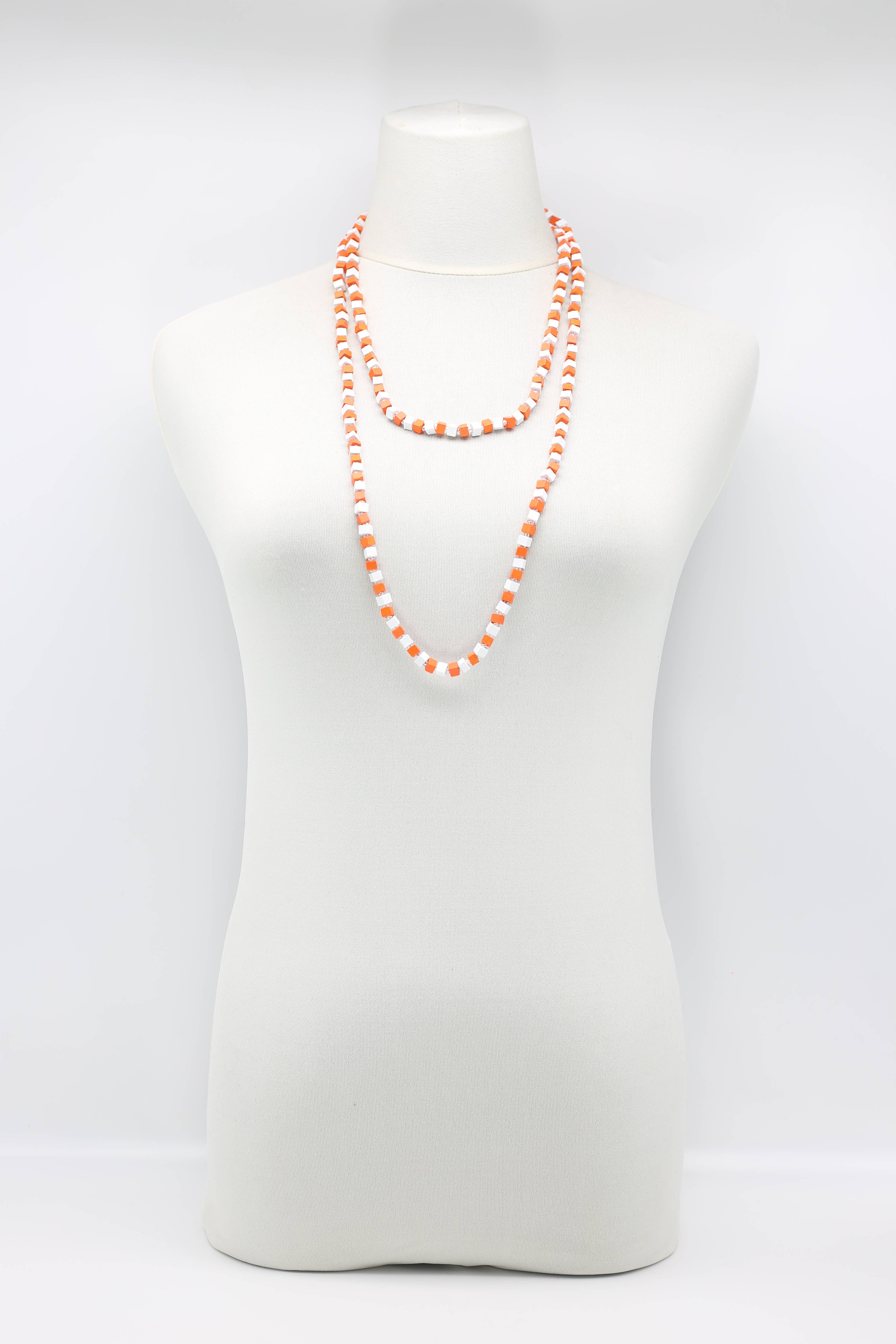 Jianhui London – Engroshandel Perlehalskæde – Den næste Pashmina halskæde Træperler - Mosaic Art85