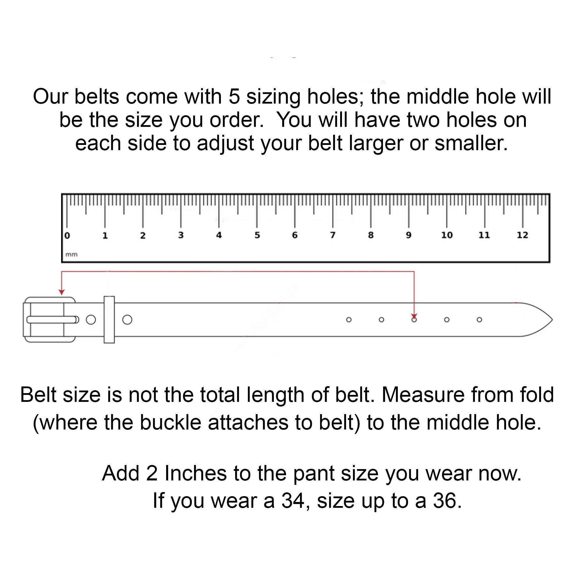 Oowee Products - Wholesale Belt - Unisex - Full Grain Leather Belt 1.25-inch  - PICK COLOR & LENGTHS8