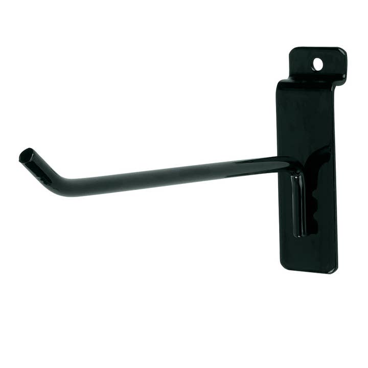 Store Supply Warehouse - Wholesale Retailer Display - Accessories - Black Peg Hook for Slatwall