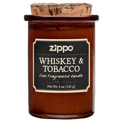 Zippo Manufacturing Company - Wholesale Jar/Filled Candle - Whiskey & Tobacco Spirit Candle