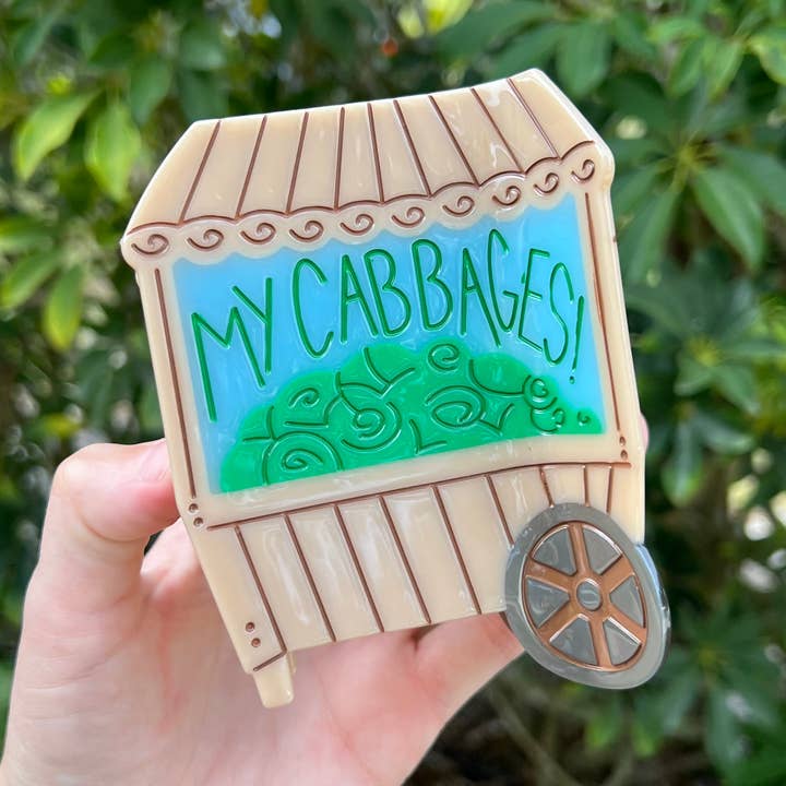 Cabbage Cart Claw Clip for wholesale by Boogie Bee