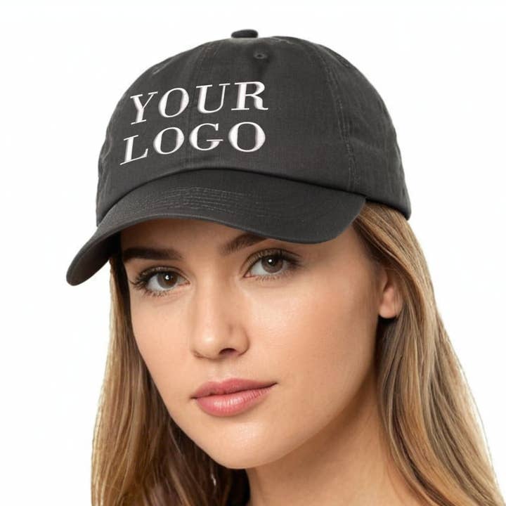 IdealMerch - Wholesale Baseball Cap - Unisex - Custom Embroidered Dad Hat | Custom Logo | Valucap VC300A