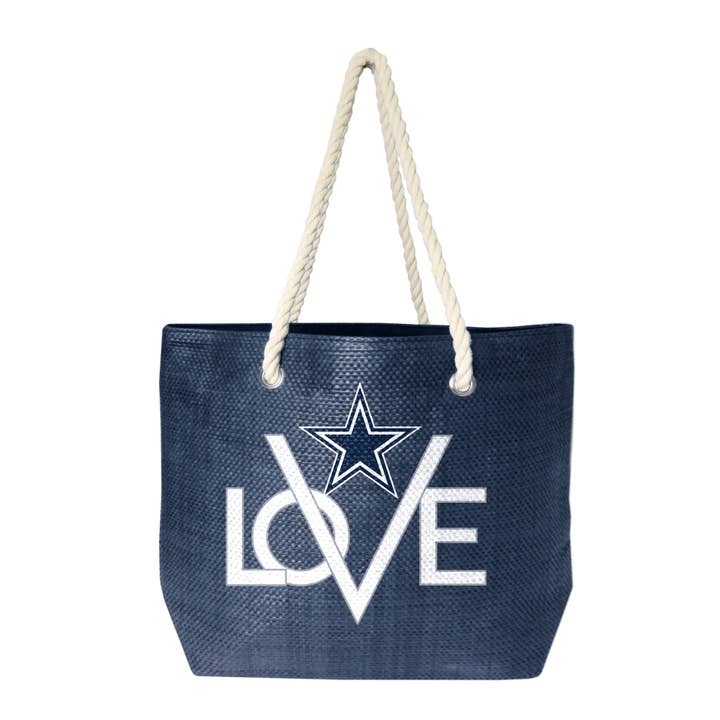 NFL Dallas Cowboys Love Tote for wholesale by Little Earth Productions