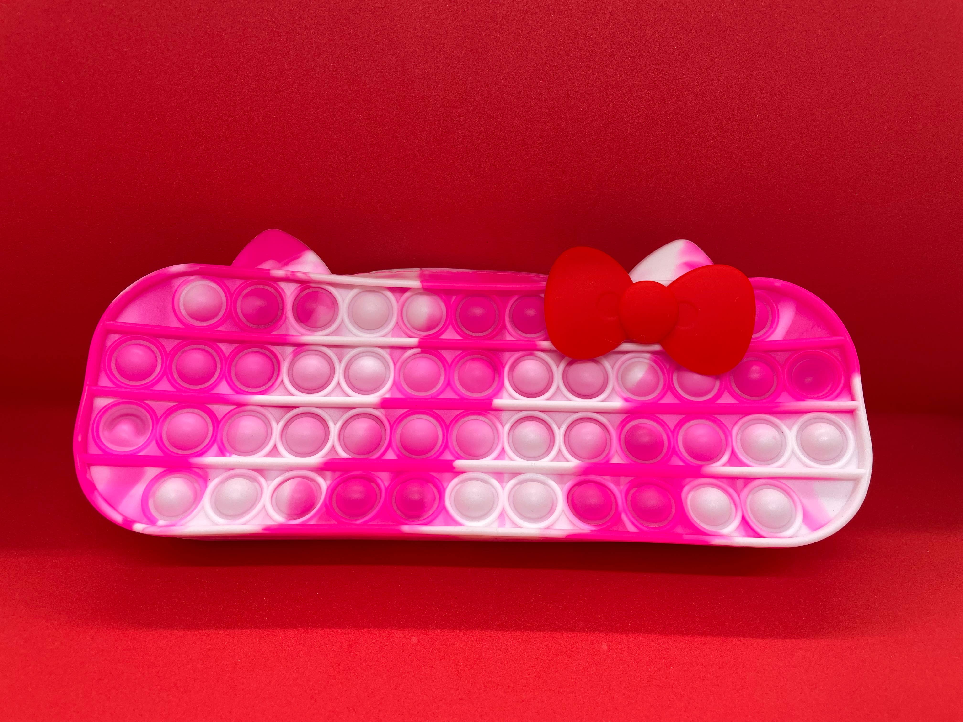 AlexisandGreenberg – wholesale Fidget Toy - Barn – Nya Kitty Fidget mode accessoarer penna väska med dragkedja0