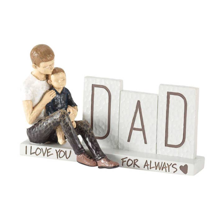🍗Figurine Dad And Child I Love You for wholesale by Magnolia