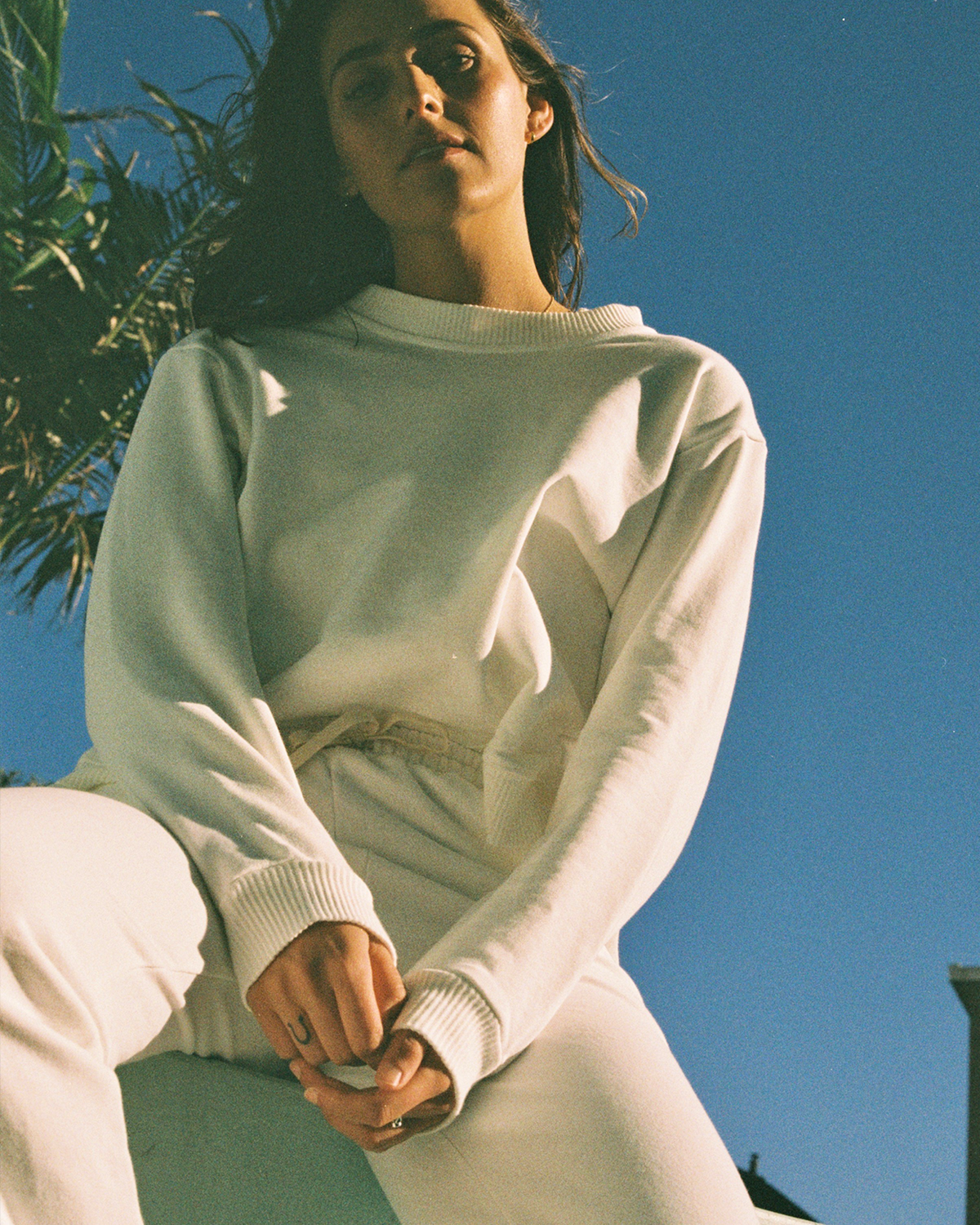 Cosy Trackies - Organic Cotton - Cream for wholesale on Faire6