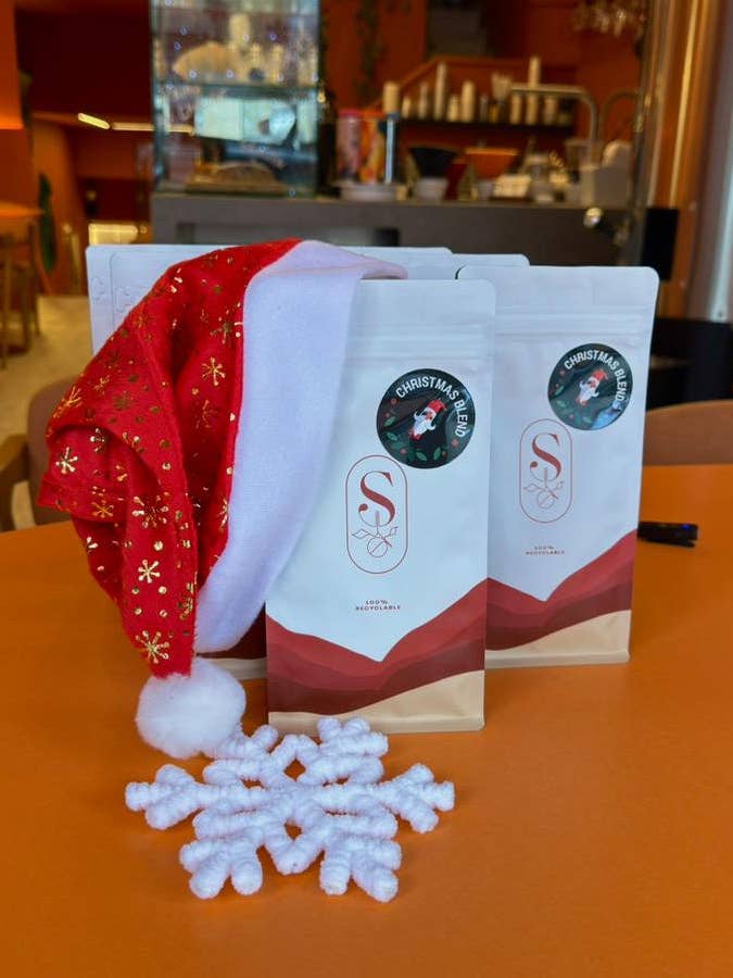 🎄 Kerstspecialtykoffiemelange – Feestdageneditie voor wholesale door So Lo Brewing Coffee Roasters