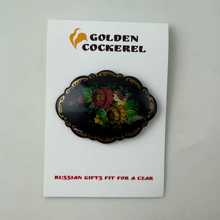 Golden Cockerel - Wholesale Brooch - Vintage Fancy Floral Brooch/Pin5