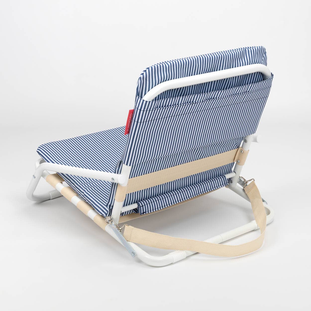 Flamingueo - Venta al por mayor Accesorio para la playa - Respaldo con rayas azul1