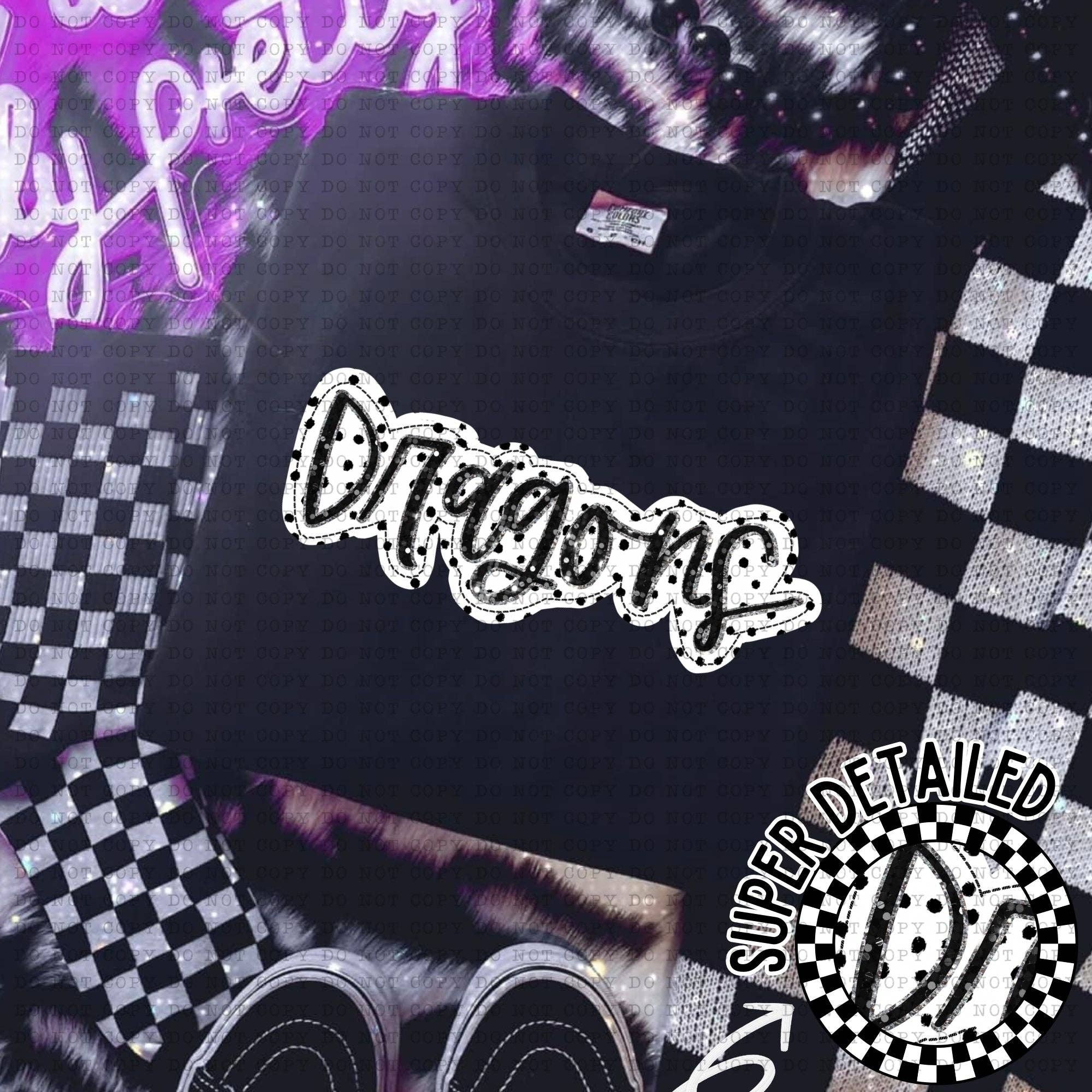 Simple Tymes – Engroshandel Sublimationstryk – Dotted Applique Teams DTF-print23