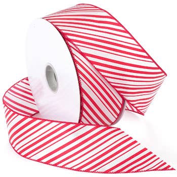 #7410 Peppermint (wired) Candy Cane for wholesale by Morex Ribbon