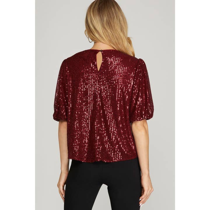 STYLE USA - Wholesale Tunic - Women's - SEQUIN TOP5