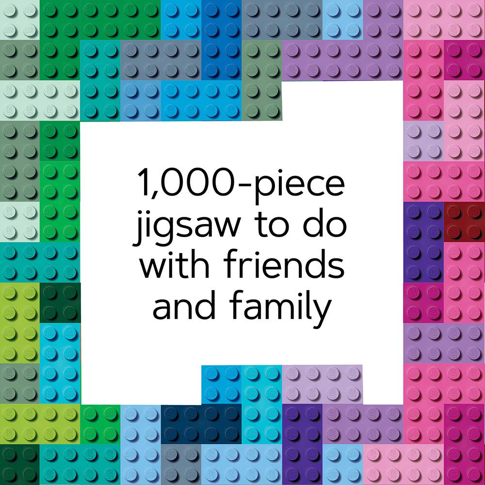 Chronicle Books - Wholesale Puzzle - Adult - LEGO Rainbow Bricks Puzzle2