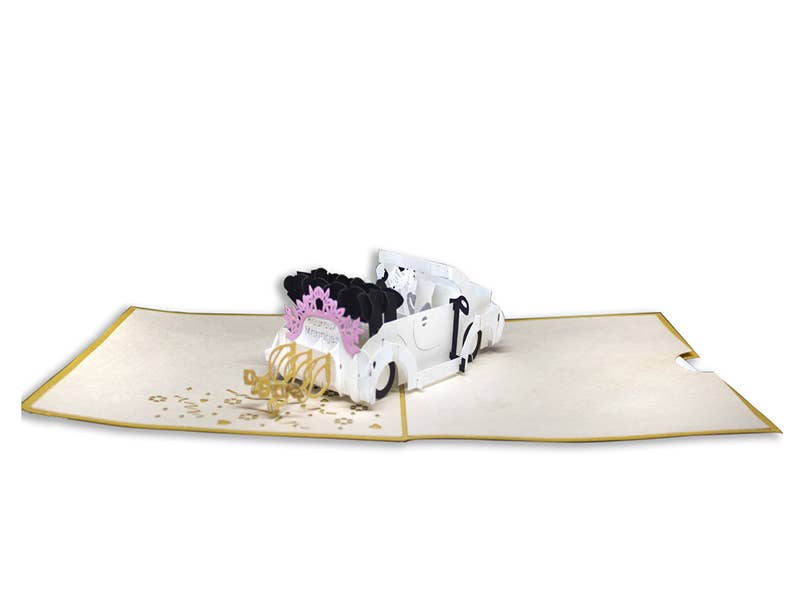 RF Distribution - Wholesale Wedding Card - Surprise Origami Card Wedding Car2
