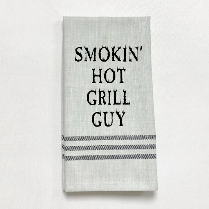 VF-S-49 Smokin' hot grill guy for wholesale by Wild Hare Designs