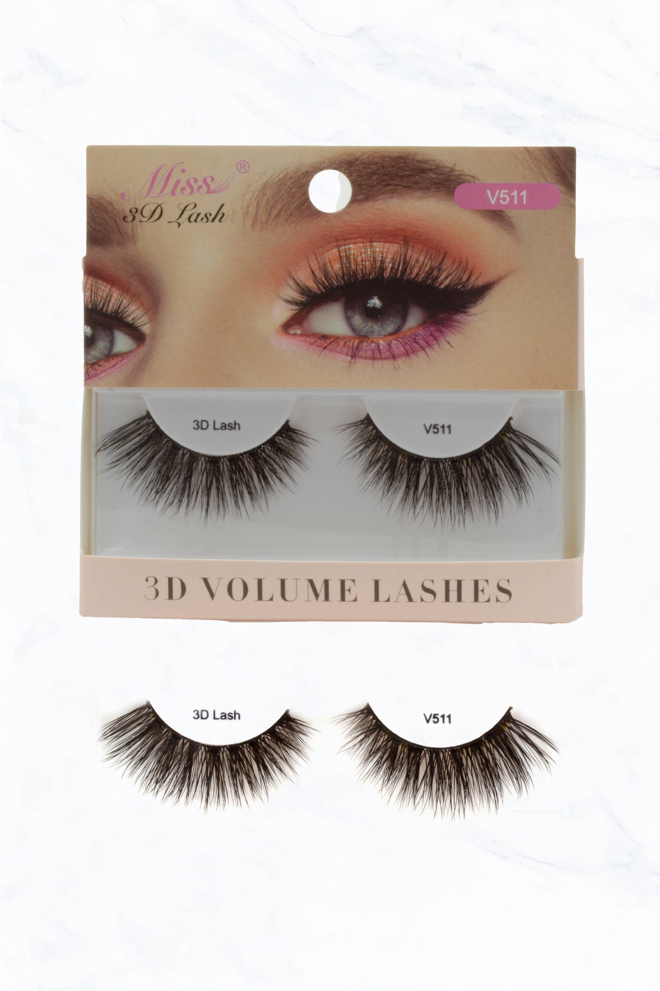 Suzie Q USA - Wholesale False/Fake Eyelashes - 3D Volume Lashes Miss 3D Lash10