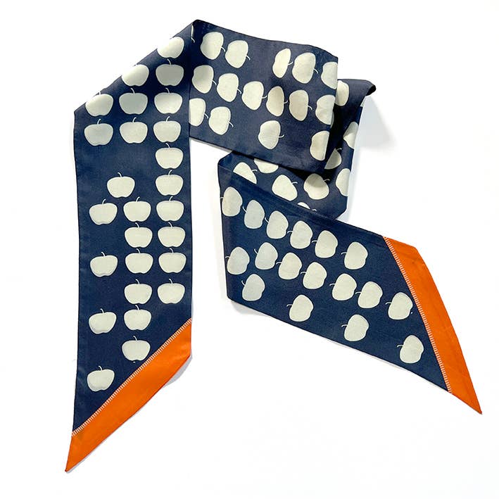 Hellen van Berkel HeartMadePrints - Wholesale Scarf - Women's - Apple blue twilly