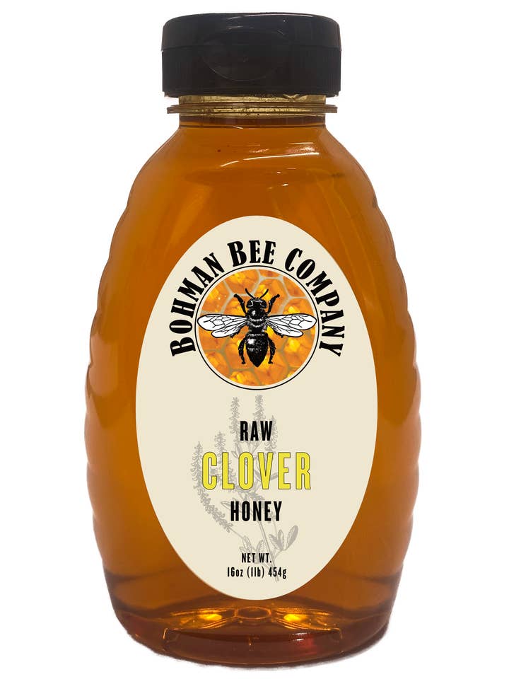 Clover Honey for wholesale by Bohman Bee Company