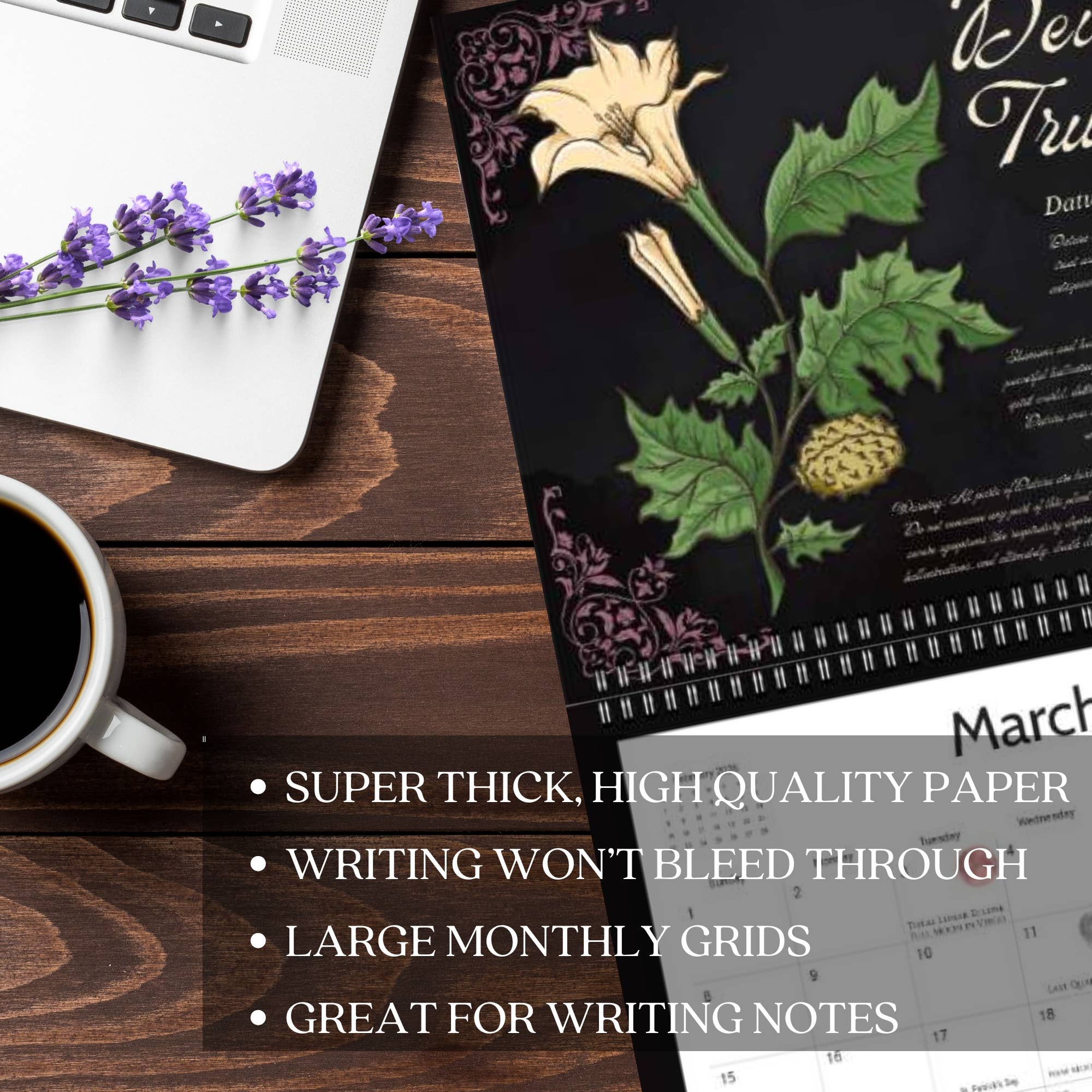 Calendar Magic Co. - Venta al por mayor Calendario - Calendario de PLANTAS VENENOSAS 20263